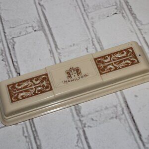 ⌚ Vintage Hamilton Celluloid Art Deco Watch Box · 8.25" Long